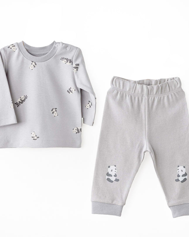 Keep Smiling Panda Outfit Duo