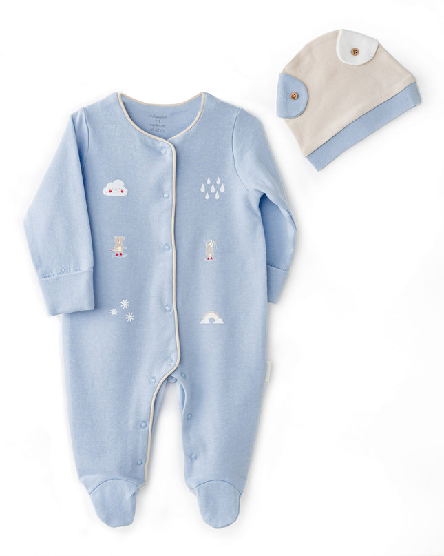 Cloudy Cuddles Romper Duo