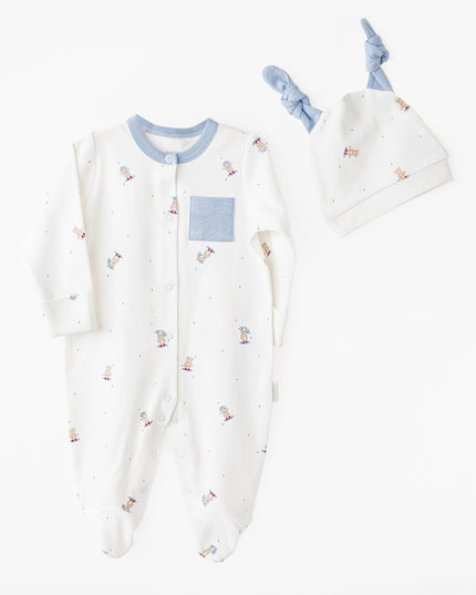 Starry Friends Romper Set
