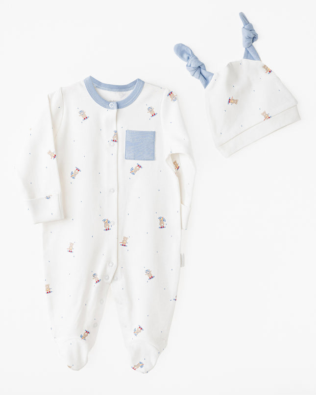 Starry Friends Romper Set
