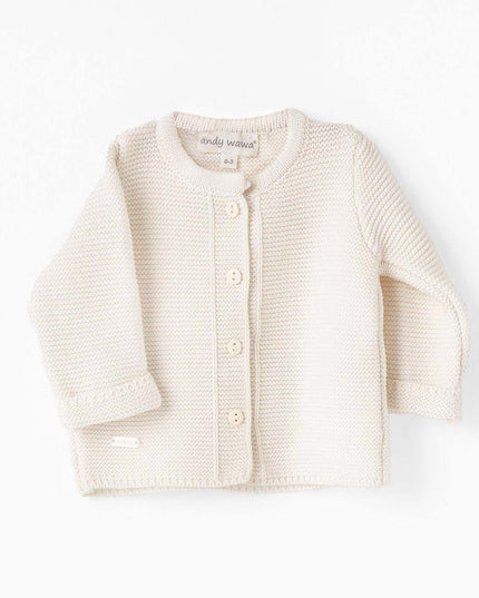 Cream Knit Cardigan