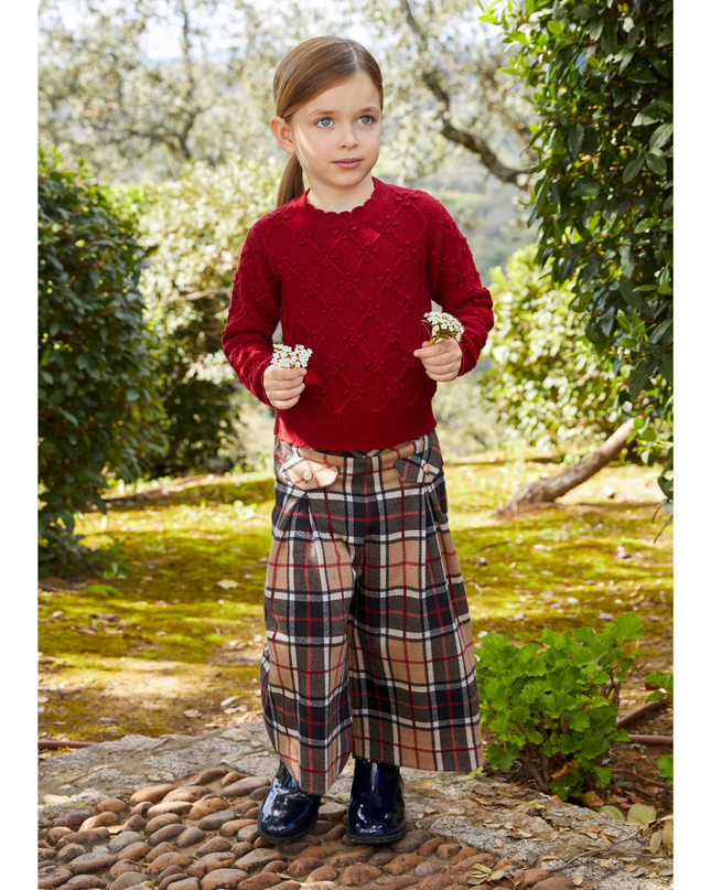 Kids atelier-Abel and Lula-Girls Culotte Pants