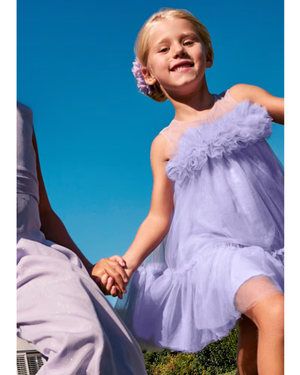 Kids Atelier-Abel and Lula-Girl Voluminous Tulle Dress