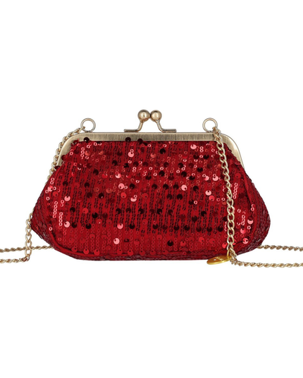 Kids Atelier-Abel and Lula-Girls Red Sequins Handbag