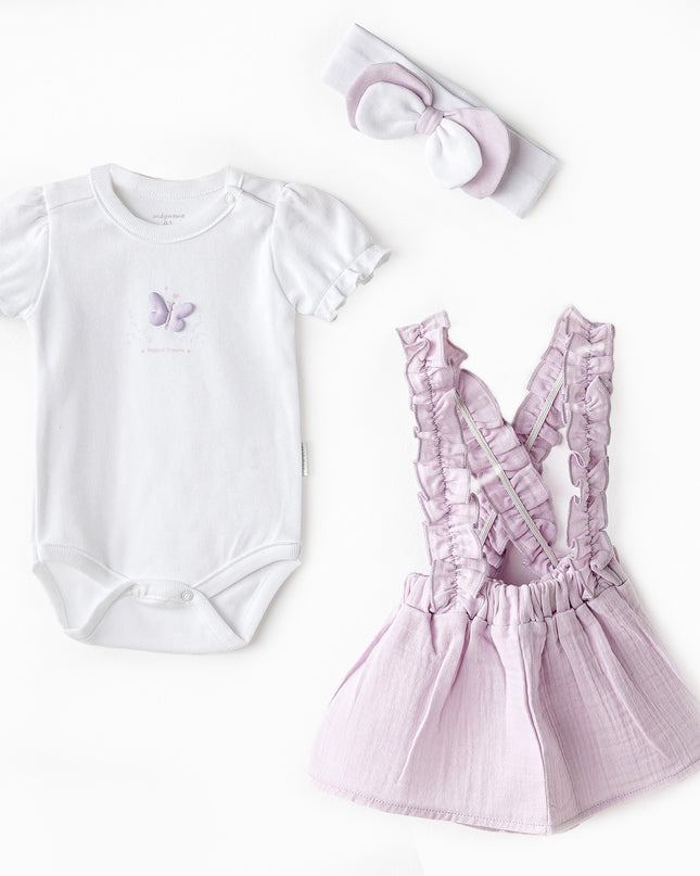 Lilac Magical Butterfly 3 PCS Set