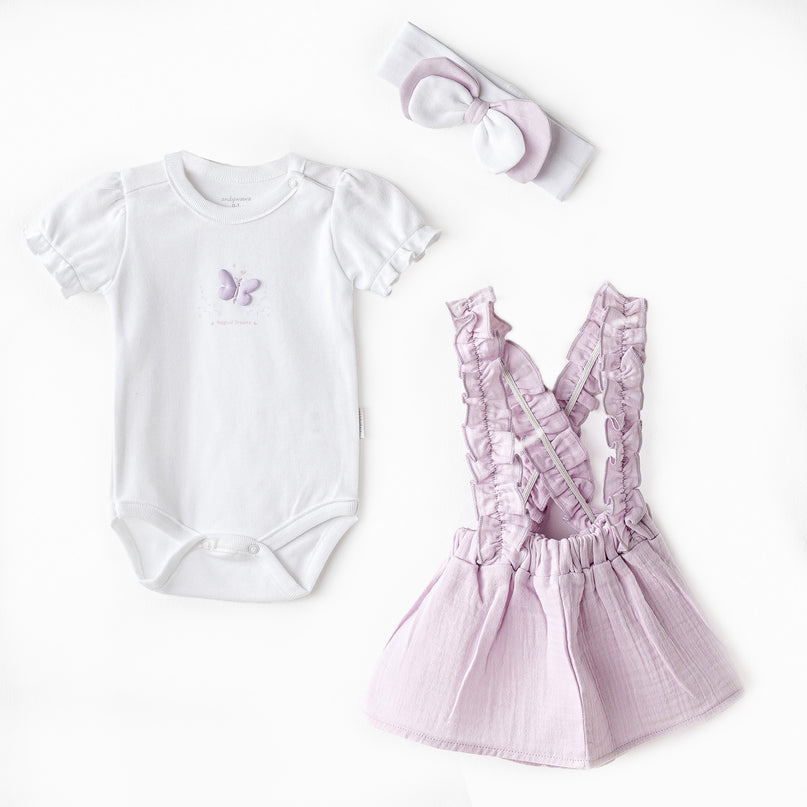 Lilac Magical Butterfly 3 PCS Set