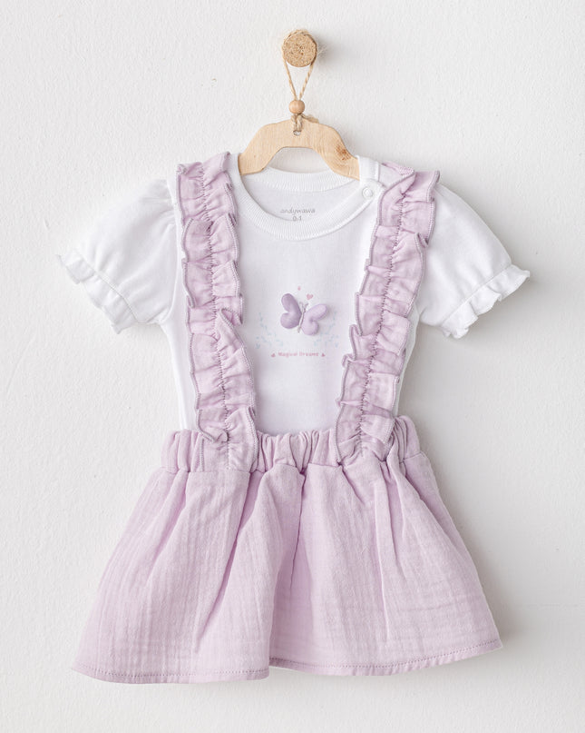 Lilac Magical Butterfly 3 PCS Set