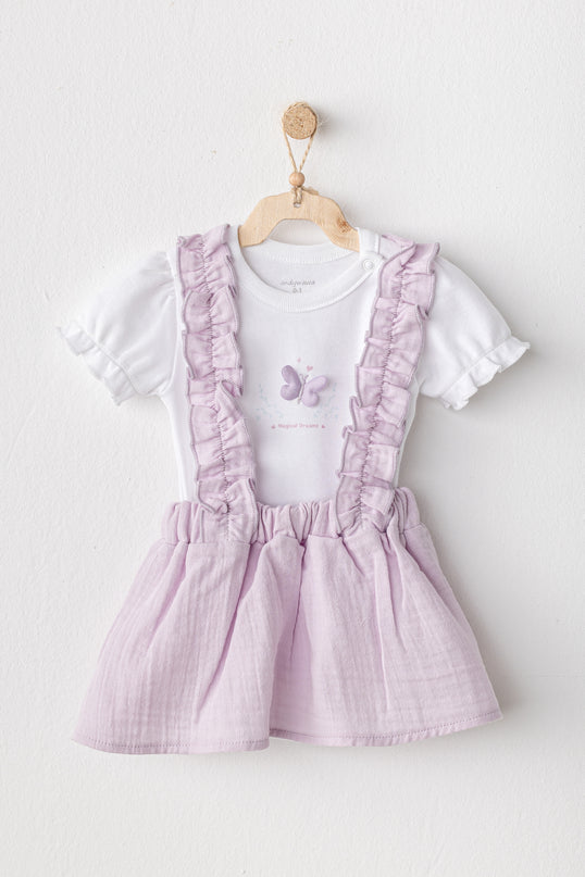 Lilac Magical Butterfly 3 PCS Set
