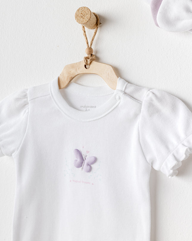 Lilac Magical Butterfly 3 PCS Set