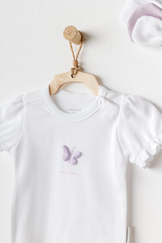 Lilac Magical Butterfly 3 PCS Set
