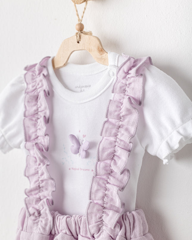 Lilac Magical Butterfly 3 PCS Set