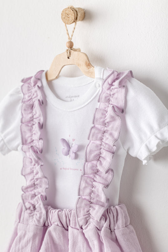 Lilac Magical Butterfly 3 PCS Set