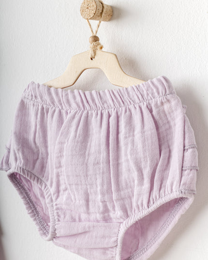 Lilac Magical Butterfly Dress Bloomers Set