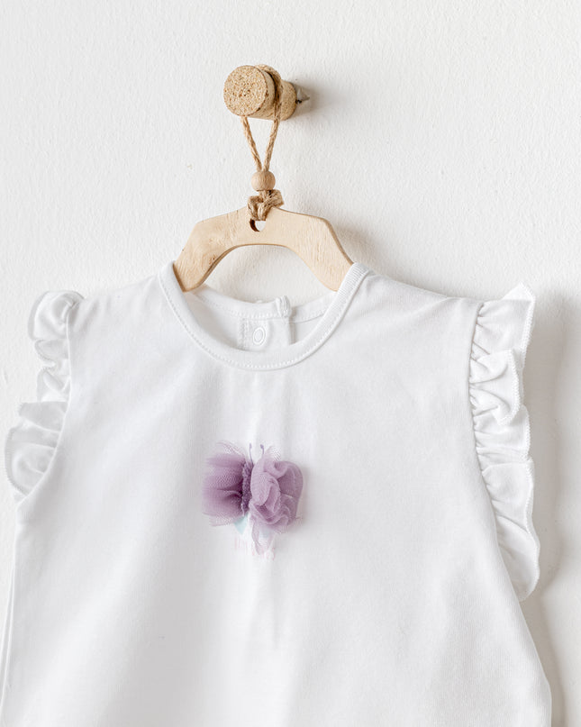Lilac Magical Butterfly Skirt Set