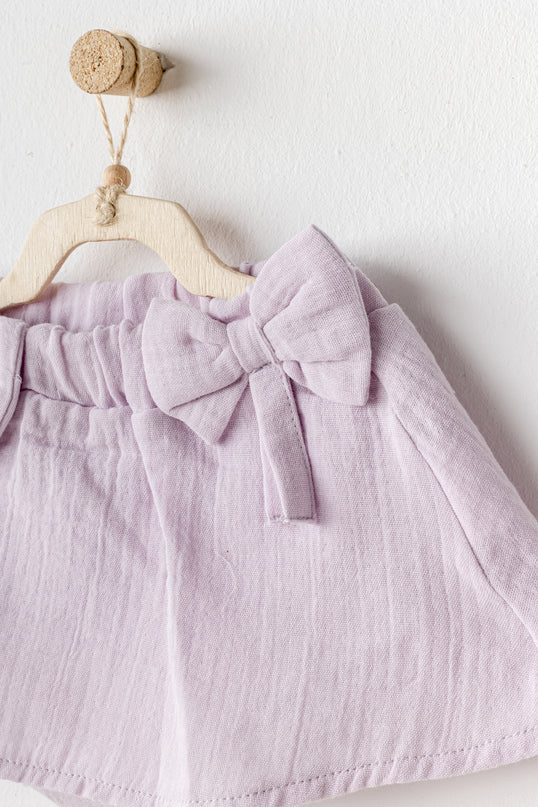 Lilac Magical Butterfly Skirt Set