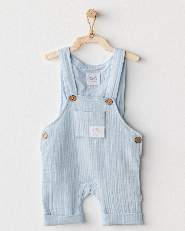 Blue Ocean Muslin Jumpsuit Set