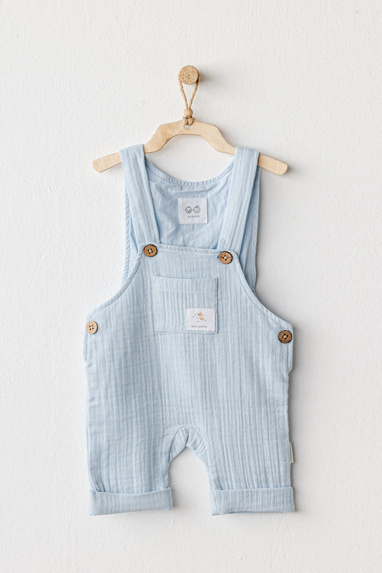 Blue Ocean Muslin Jumpsuit Set