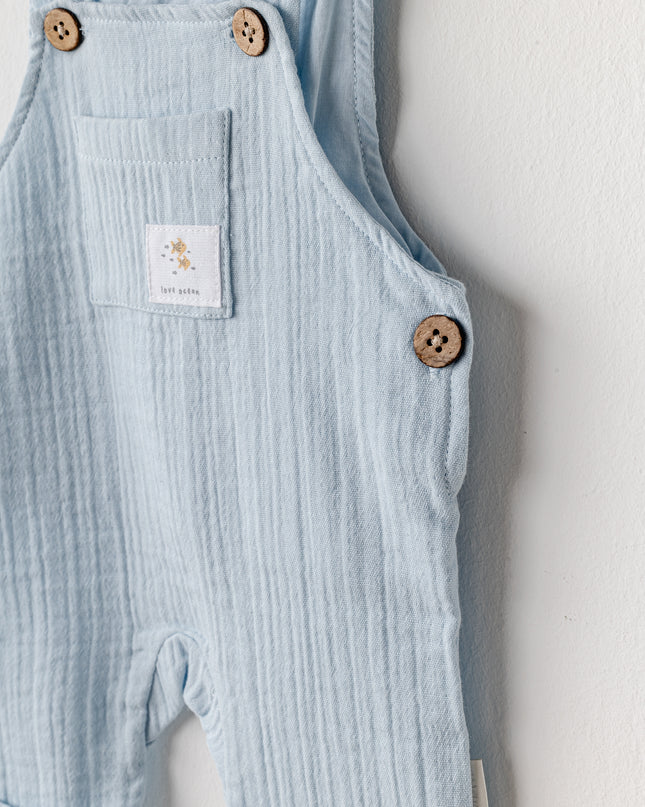 Blue Ocean Muslin Jumpsuit Set