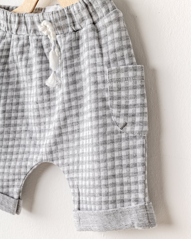 Grey Little King Bunny Pocket Set