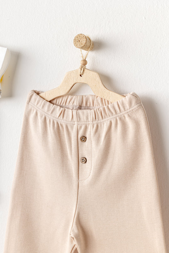 Beige Pants Happy Animal Outfit