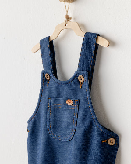 Indigo Casual Pocket Romper