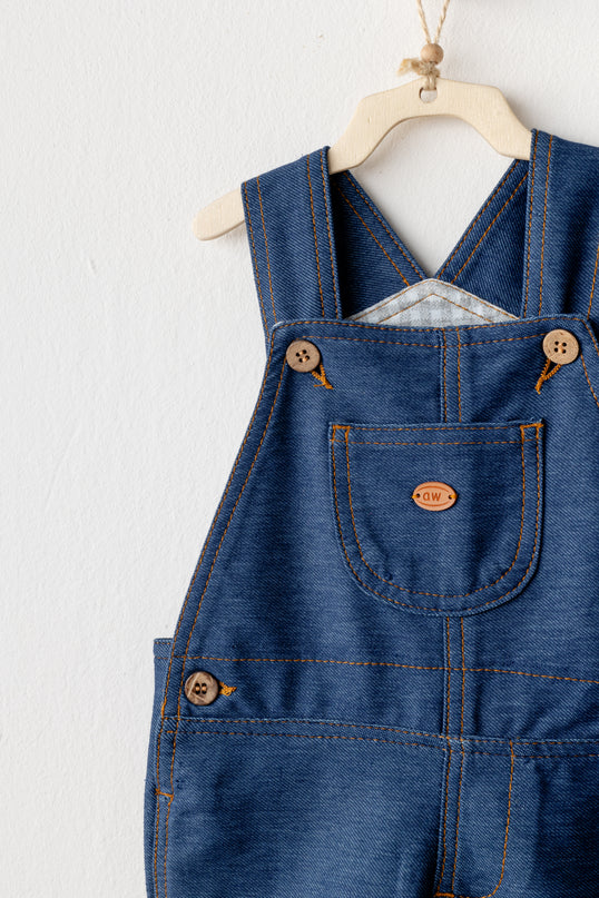 Indigo Denim Casual Jumpsuit