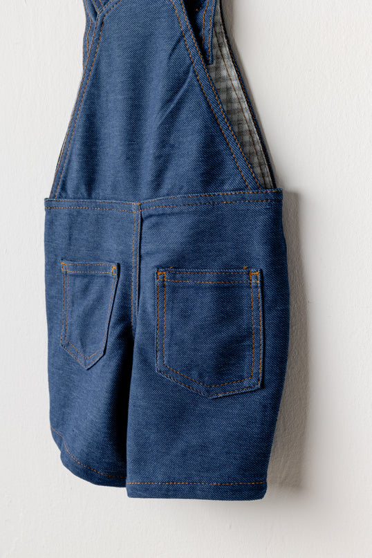 Indigo Denim Casual Jumpsuit