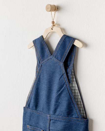 Indigo Denim Casual Jumpsuit