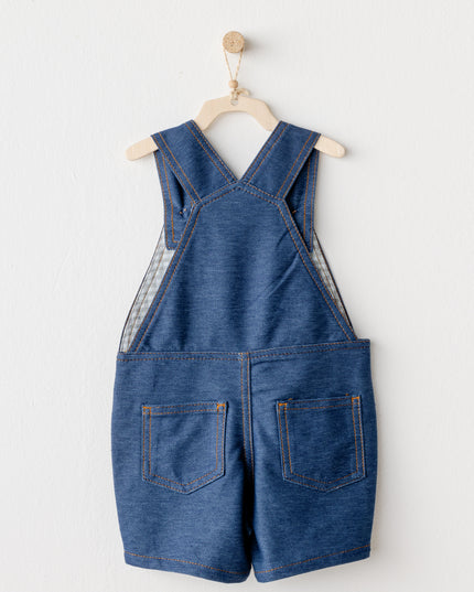 Indigo Denim Casual Jumpsuit