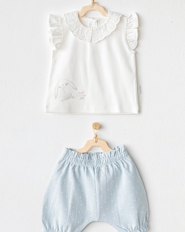 kidsatelier-andywawa-Blue-Cuddly-Bunny-Bear-Shorts-Set