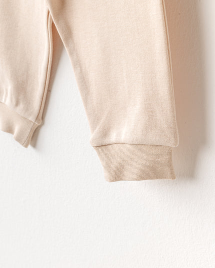 kidsatelier-andywawa-Beige-Pants-Happy-Animal-Outfit