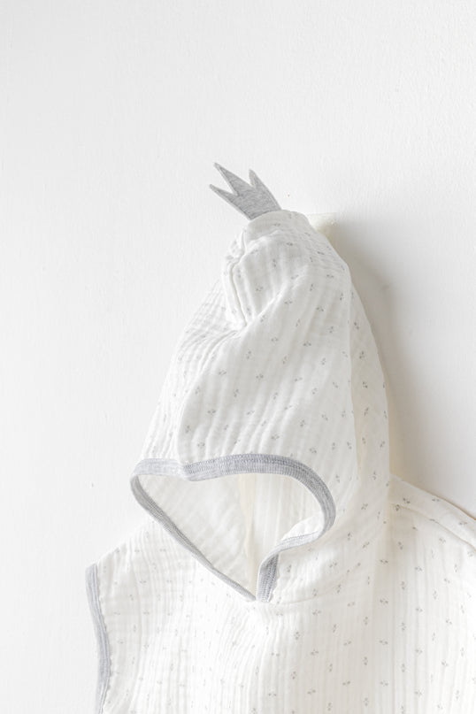 White Wawa Boys Bathrobe