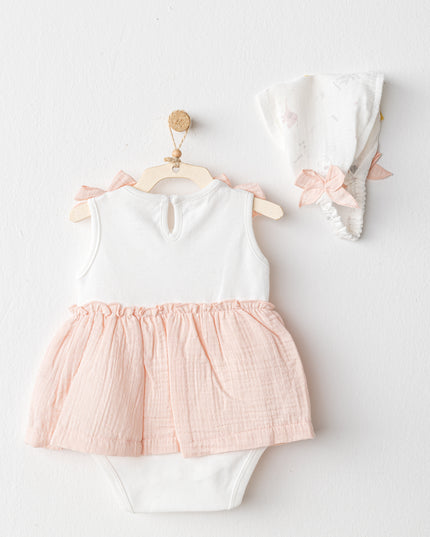 Salmon Family Love Dress Band Set