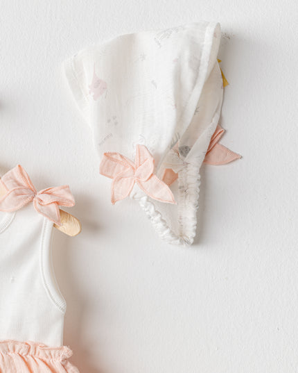 Salmon Family Love Dress Band Set