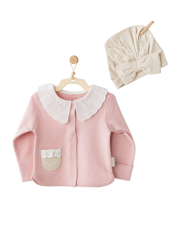 Kids Atelier Andy wawa Lace & Dots Baby Outfit