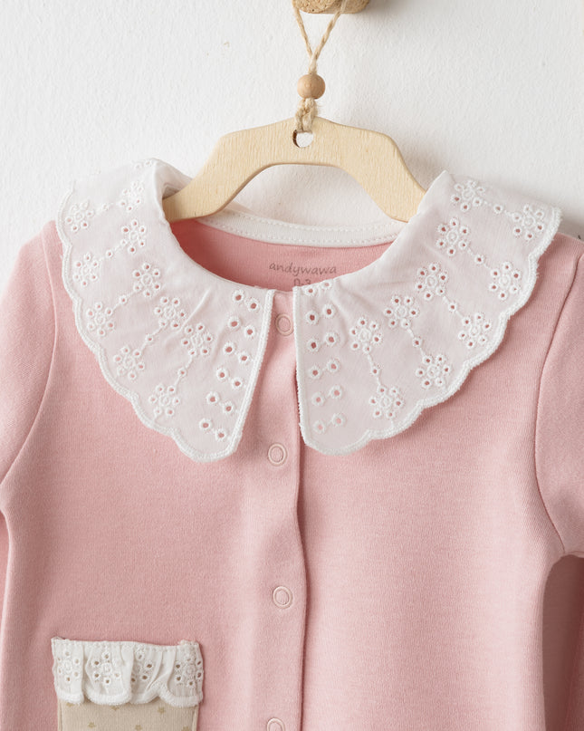 Kids Atelier Andy wawa Lace & Dots Baby Outfit
