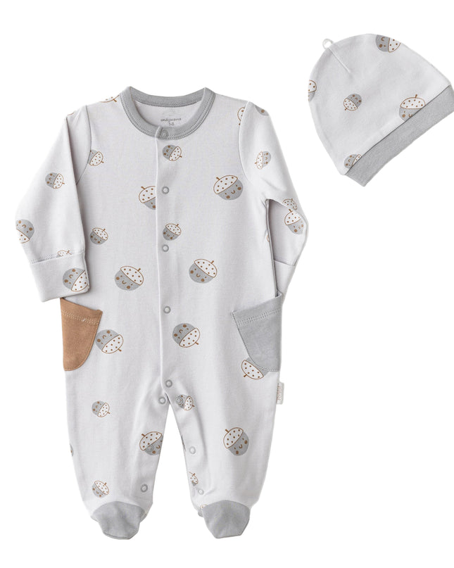 Kids Atelier Andy Wawa Cozy Crumbs Romper Set