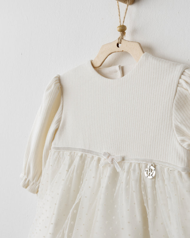 Kids Atelier Andy Wawa Ivory Whispers Dress