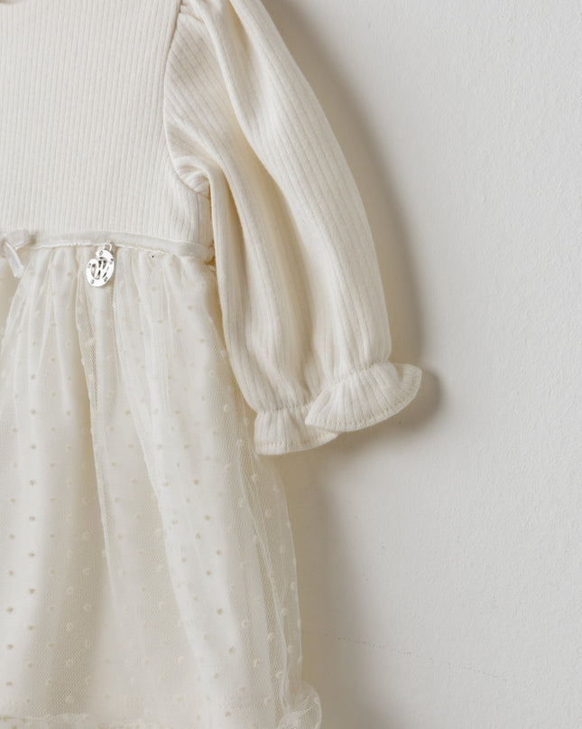 Kids Atelier Andy Wawa Ivory Whispers Dress
