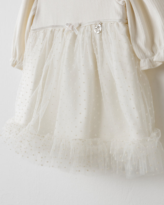 Kids Atelier Andy Wawa Ivory Whispers Dress