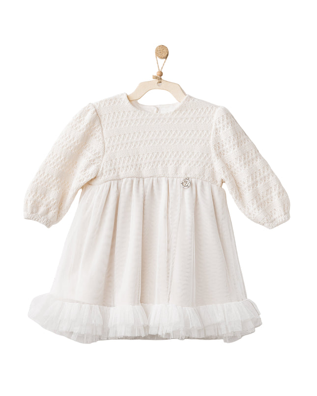 Kids Atelier Andy Wawa Ivory Whispers Dress