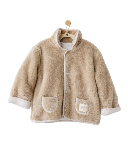Kids Atelier Andy Wawa Teddy Trail Snap Jacket