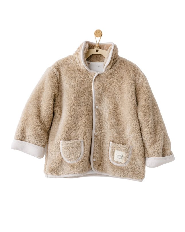 Kids Atelier Andy Wawa Teddy Trail Snap Jacket