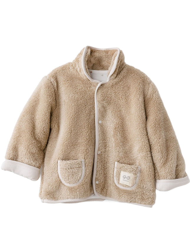 Kids Atelier Andy Wawa Teddy Trail Snap Jacket