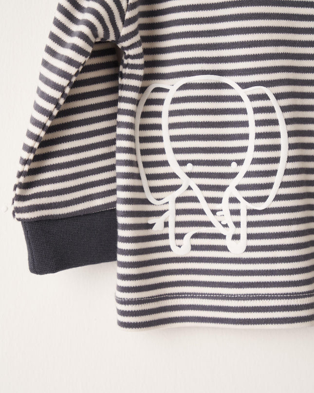 Kids Atelier Andy Wawa Elephant Stripe PJ Set