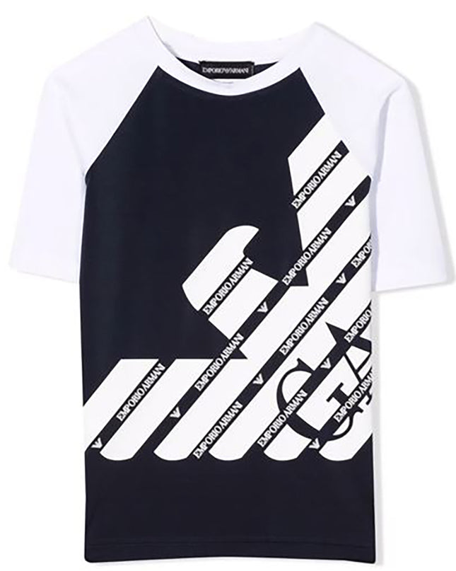 ARMANI-SWIM T-SHIRT-408508-2R215-01438-DRESS BLUE