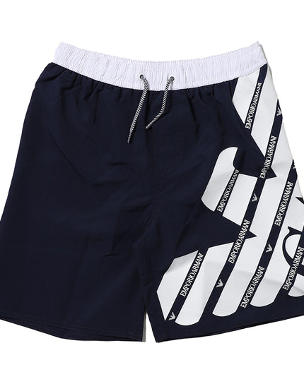 ARMANI-SWIM SHORTS-408516-2R218-01438-DRESS BLUE