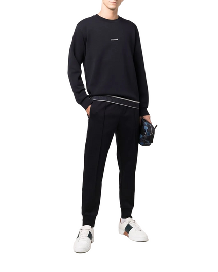 Kids Atelier-Armani-Navy Sweatpants