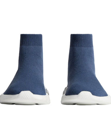 Kids Atelier-Balenciaga-Navy Speed Sneakers