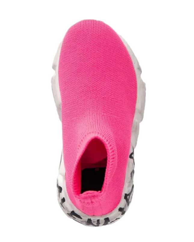 Kids Atelier-Balenciaga-Pink Speed Sneakers